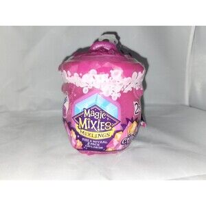 Magic Mixies Mixlings Fizz & Reveal 2 Pack Pink Cauldron - The Crystal Woods